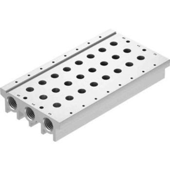 Aluminium Ventilverteiler 16-Stationen G3/8" - Hochwertiger Verteiler für Ihre Pneumatiklösungen Aluminium Ventilverteiler 16-Stationen G3/8" - Hochwertiger Verteiler für Ihre Pneumatiklösungen