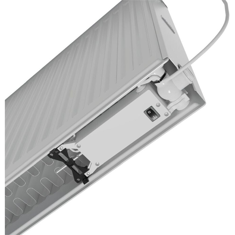 Kermi x-flair Profil-V Wärmepumpen-Heizkörper Typ 22 - 900mm x 400mm x 100mm - Links - 362 Watt (FTV2L0900401L1K)