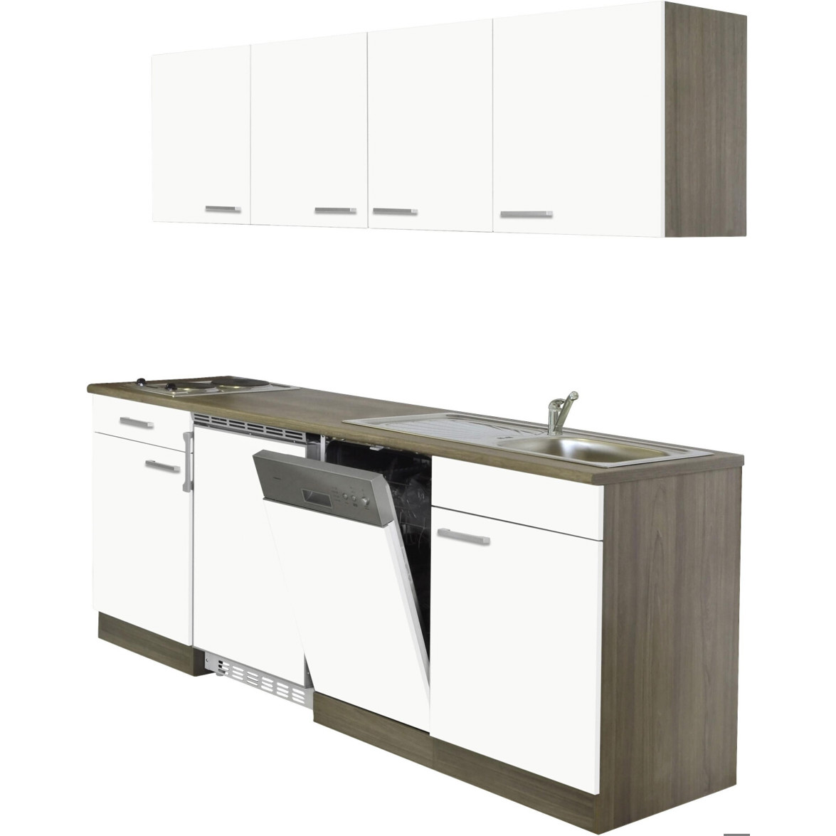 Respekta KB195EYW Kompaktküche – Modernes Design für Ihr Zuhause