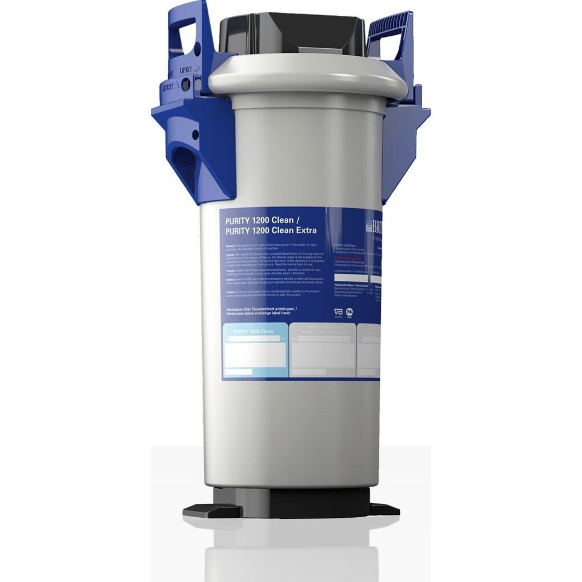 BRITA PURITY Clean 1200 – Hochleistungs-Filtersystem für kristallklares Wasser