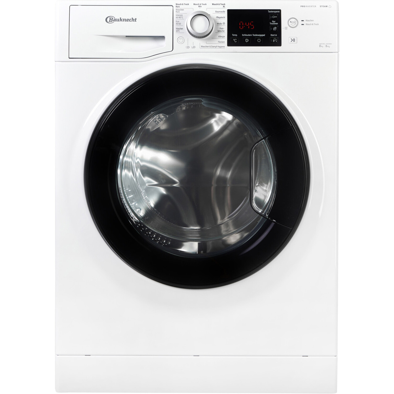 Bauknecht WT SUPER ECO 8614 C Waschtrockner - Energieeffizient & Leise