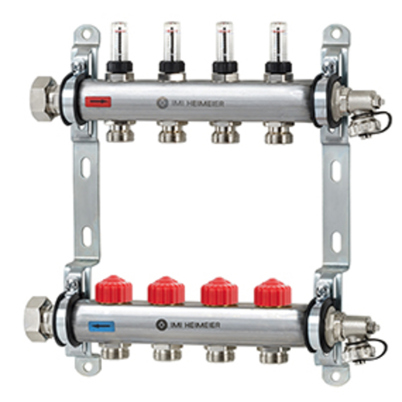 HE Heizkreisverteiler Dynacon 150 | Automatischer Durchflussregler für 11 Heizkreise HE Heizkreisverteiler Dynacon 150 | Automatischer Durchflussregler für 11 Heizkreise