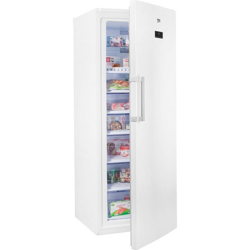 Beko RFNE448E45W Gefrierschrank - Energieeffizienzklasse F, 448L, Weiß