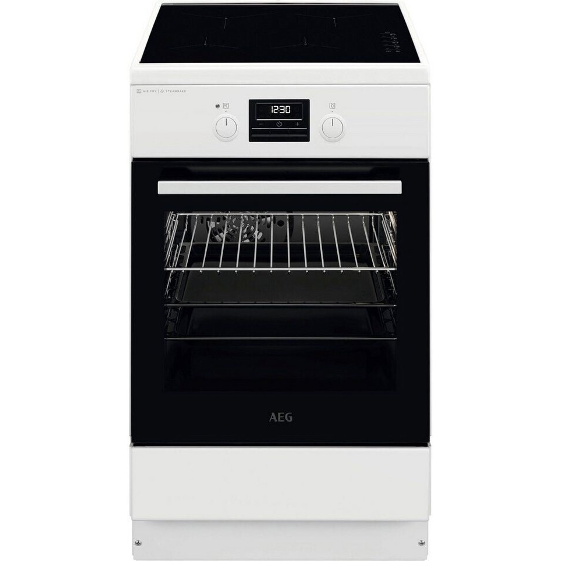 AEG CIB56494BW Einbauherd - Hochwertiger Herd mit 4 Kochzonen und Touch-Control