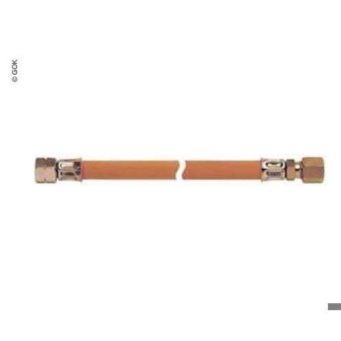 Winterfester Gasschlauch 1m mit 1/4" Schneidring - 30 Grad Winterfester Gasschlauch 1m mit 1/4" Schneidring - 30 Grad