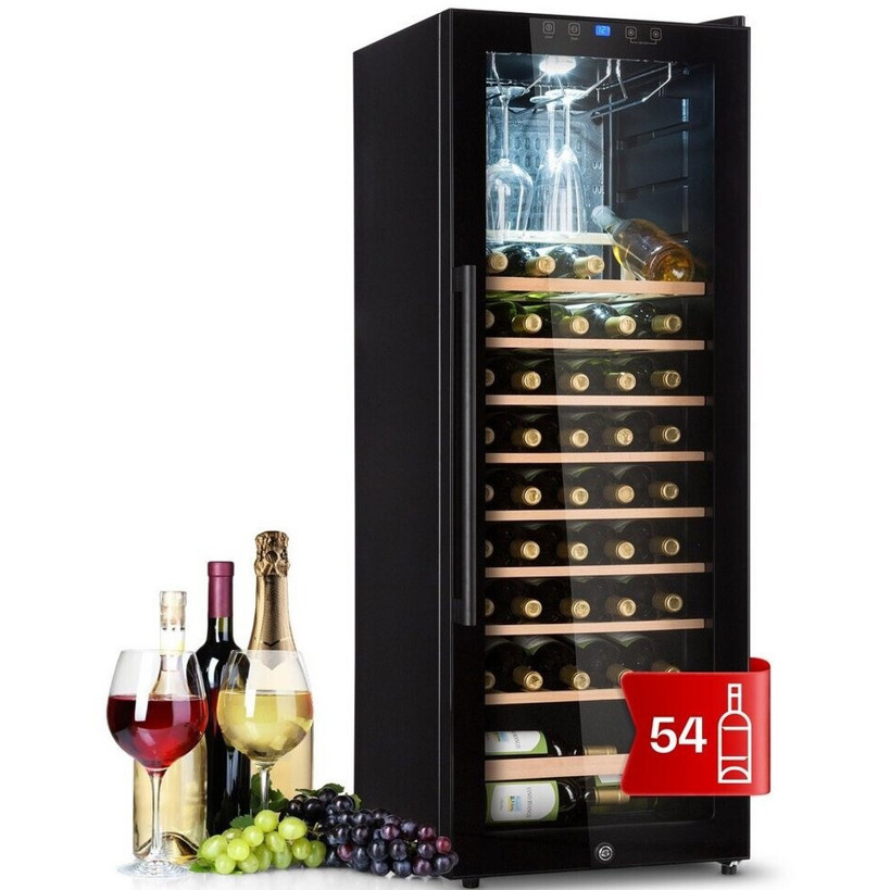 Klarstein Barossa 54 Duo - Eleganter Weinkühlschrank für Perfekte Lagerung