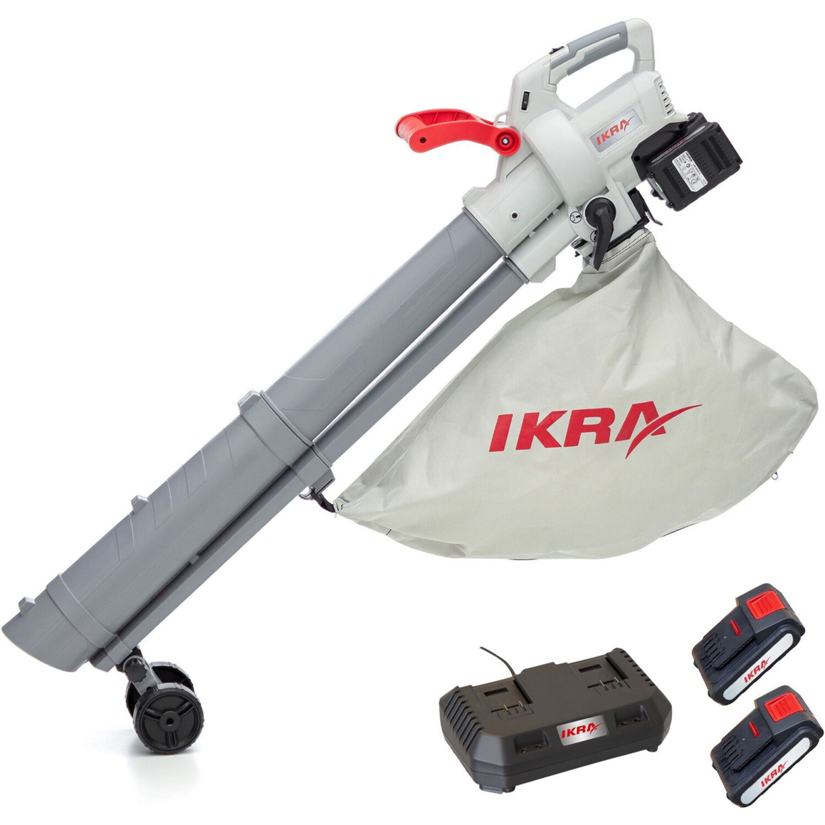 Ikra IALS 2-20 Akku 3-in-1 Laubbläser & Laubsauger Ikra IALS 2-20 Akku 3-in-1 Laubbläser & Laubsauger