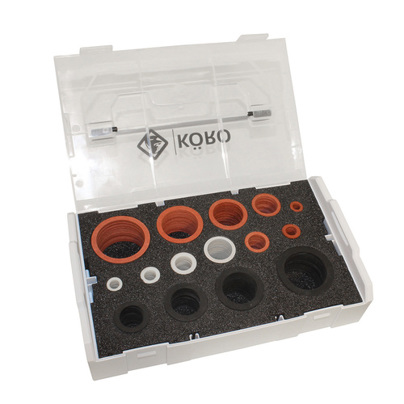 Mini Dichtungssortiment Trinkwasser | Vulkanfiber | TPE | EPDM | L-Boxx Mini Dichtungssortiment Trinkwasser | Vulkanfiber | TPE | EPDM | L-Boxx