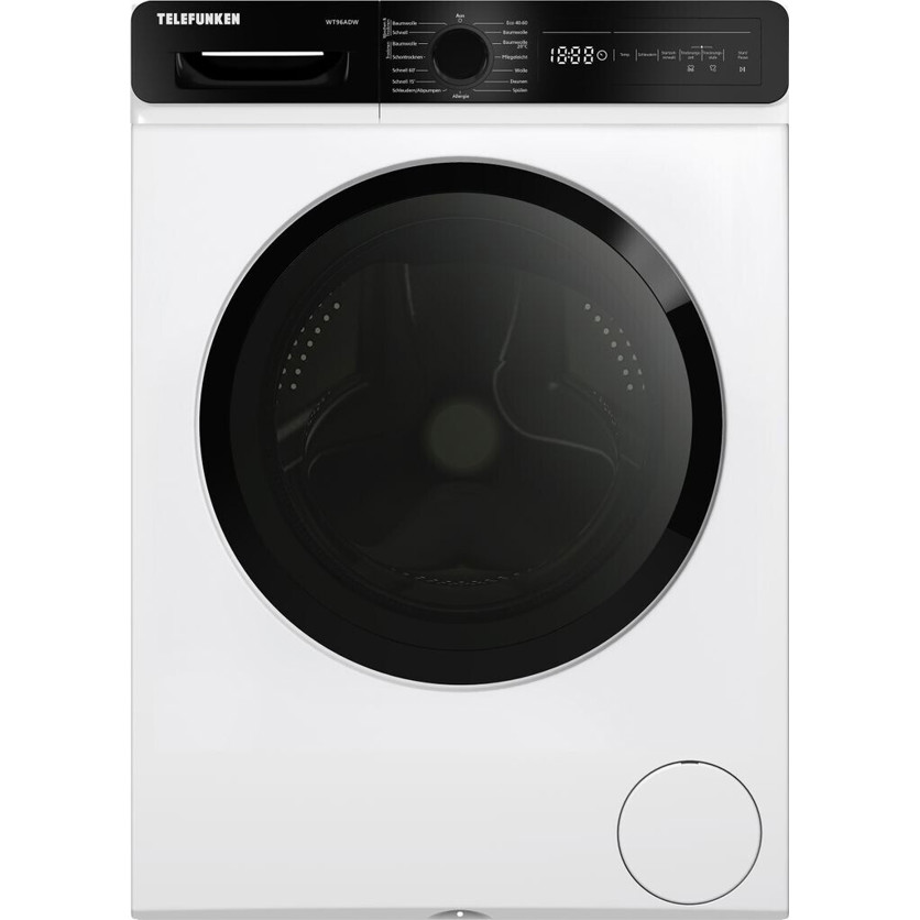 Telefunken WT96ADW Waschtrockner - Effiziente 2-in-1 Lösung für saubere Wäsche Telefunken WT96ADW Waschtrockner - Effiziente 2-in-1 Lösung für saubere Wäsche