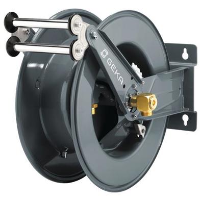 Schlauchaufroller PA30 - Anschlussgewicht 33,25 mm G 1 AG Zoll - Pulverbeschichtet Schlauchaufroller PA30 - Anschlussgewicht 33,25 mm G 1 AG Zoll - Pulverbeschichtet