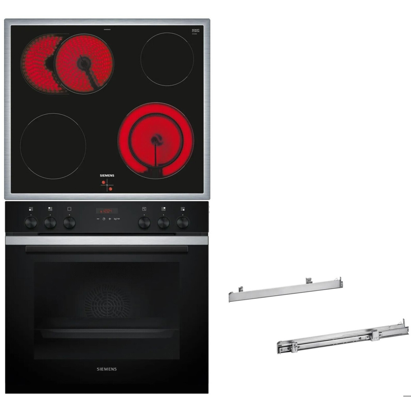 Siemens MKP2KC61 Herdset - HE273ABS3 Backofen, EA64RGNA1E Kochfeld, HZ538000 Zubehör