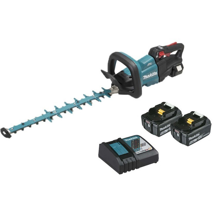 Makita DUH502RT2 Akku-Heckenschneider 18V - Professioneller Heckenschnitt