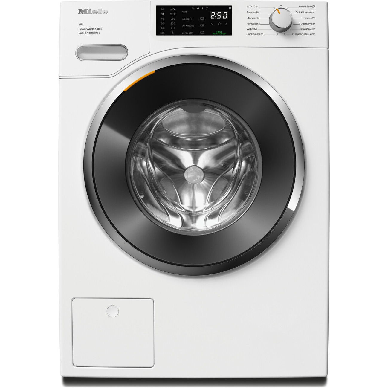 Miele WWE 460 WPS Waschmaschine - Effiziente 9 kg Frontlader mit EcoCare-Technologie