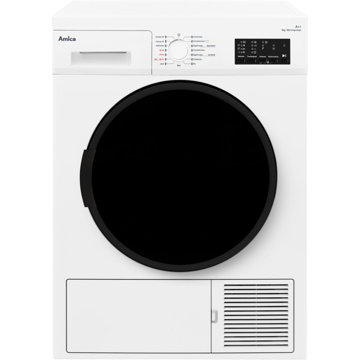 Amica WTP 488 031 Wäschetrockner – Effiziente Textiltrocknung mit modernster Technologie