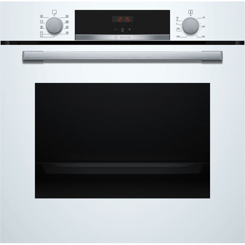 Bosch HBA534BW3 Einbau-Backofen – Edelstahl – 71 Liter – Programmierbarer Kochassistent