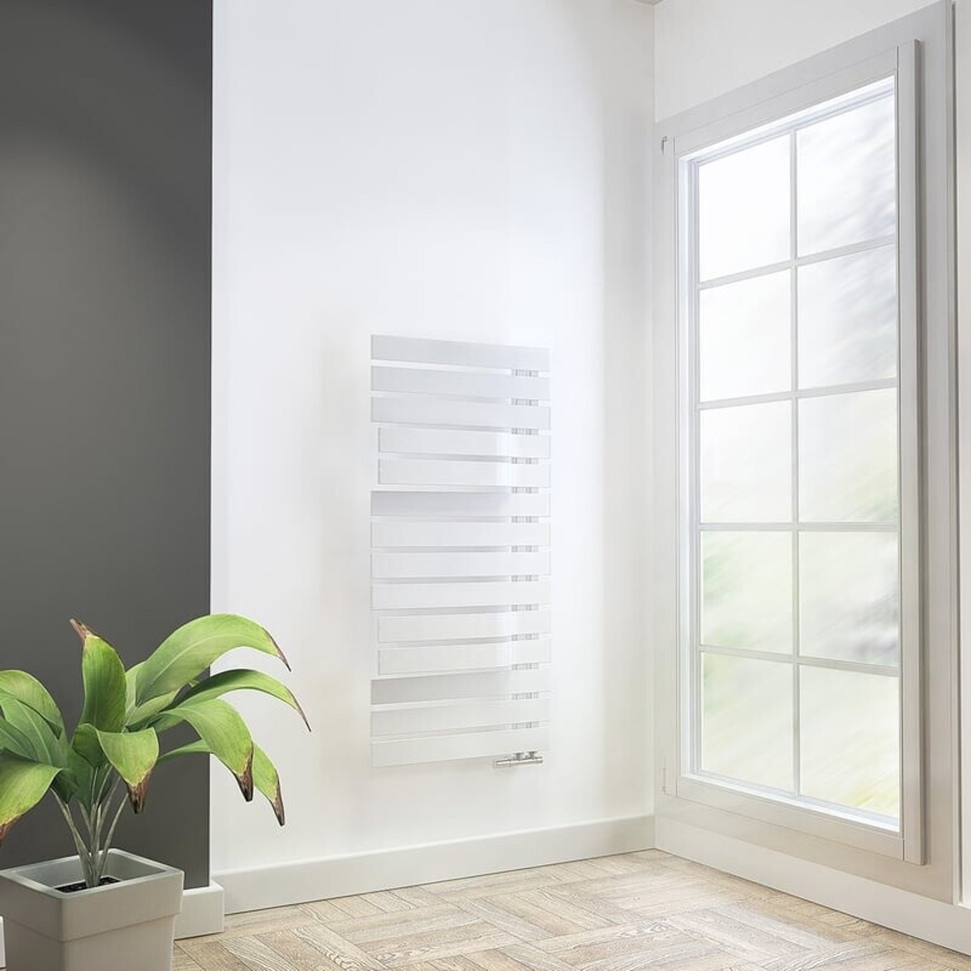 HSK Yenga Plus Heizkörper - Weiß (1214 x 600 mm)