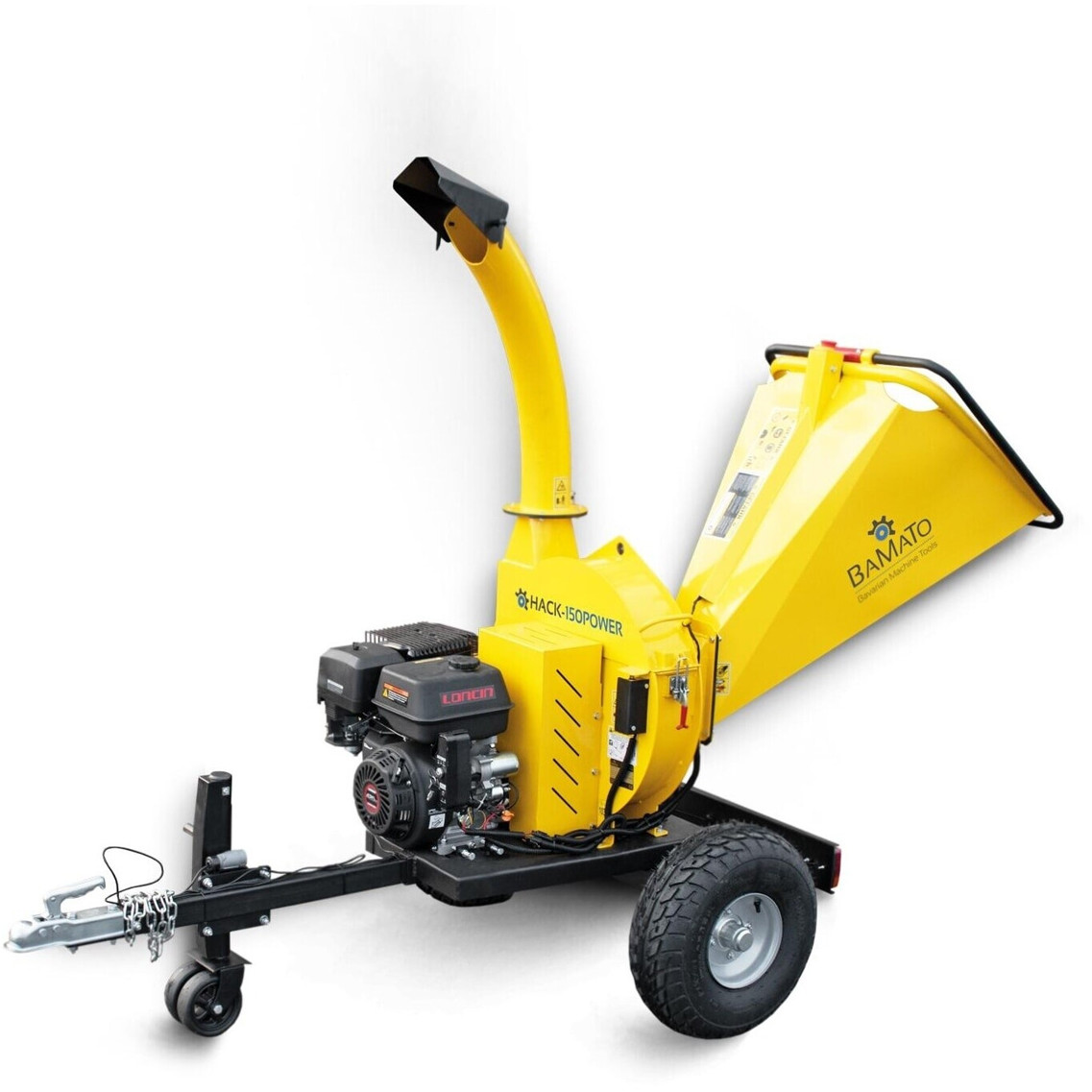 BAMATO HACK-150POWER Häcksler mit E-Start - Effizienter Gartenabfall-Zerkleinerer BAMATO HACK-150POWER Häcksler mit E-Start - Effizienter Gartenabfall-Zerkleinerer