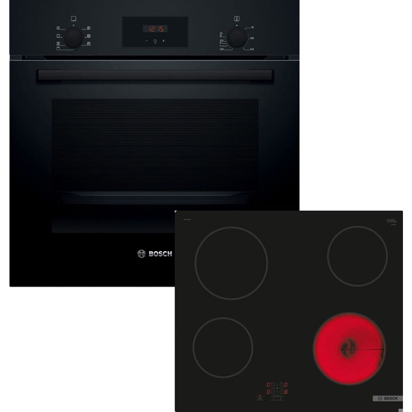 Bosch HBD231FB66 Backofen Set (HBF133BA1 & PKE61RAA2E) - Hochwertige Küchentechnologie