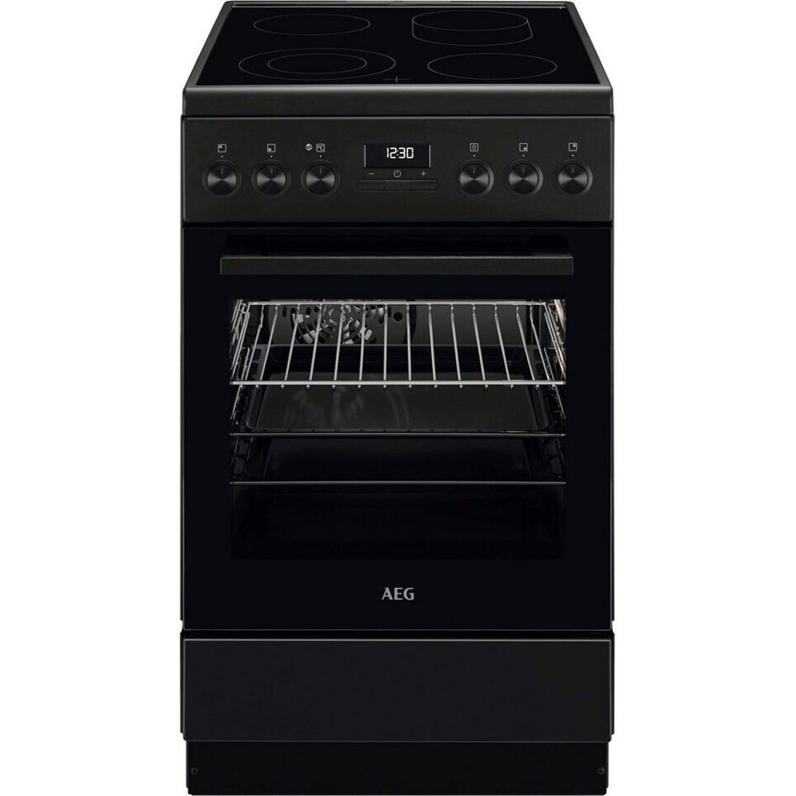 AEG CCB54492BB Einbau-Herd mit Touch-Control und Retro-Design