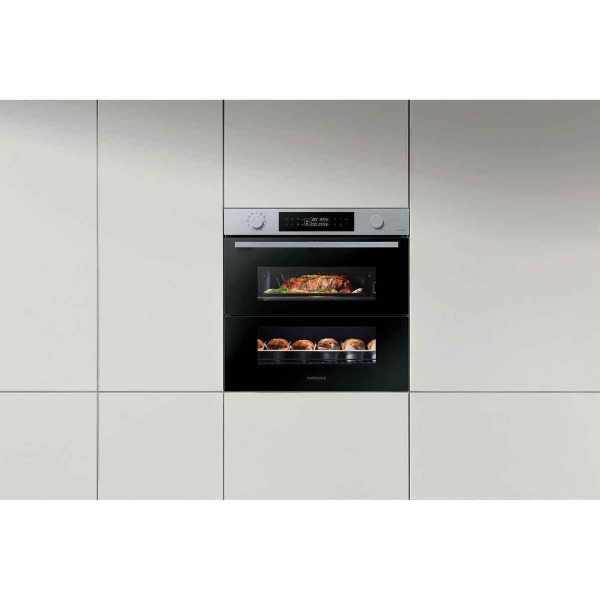 Samsung Smart Oven NV7B4550VAS - Kompakter Backofen mit modernen Funktionen
