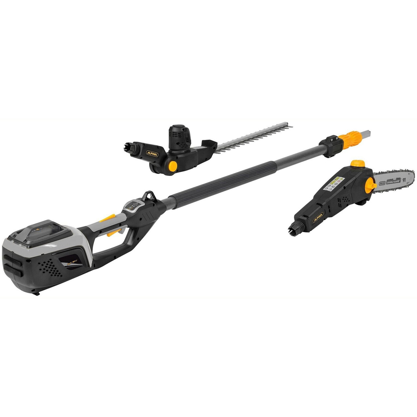 Alpina AMT 48 Li Gartenpflegeset mit 1 Akku und Ladegerät