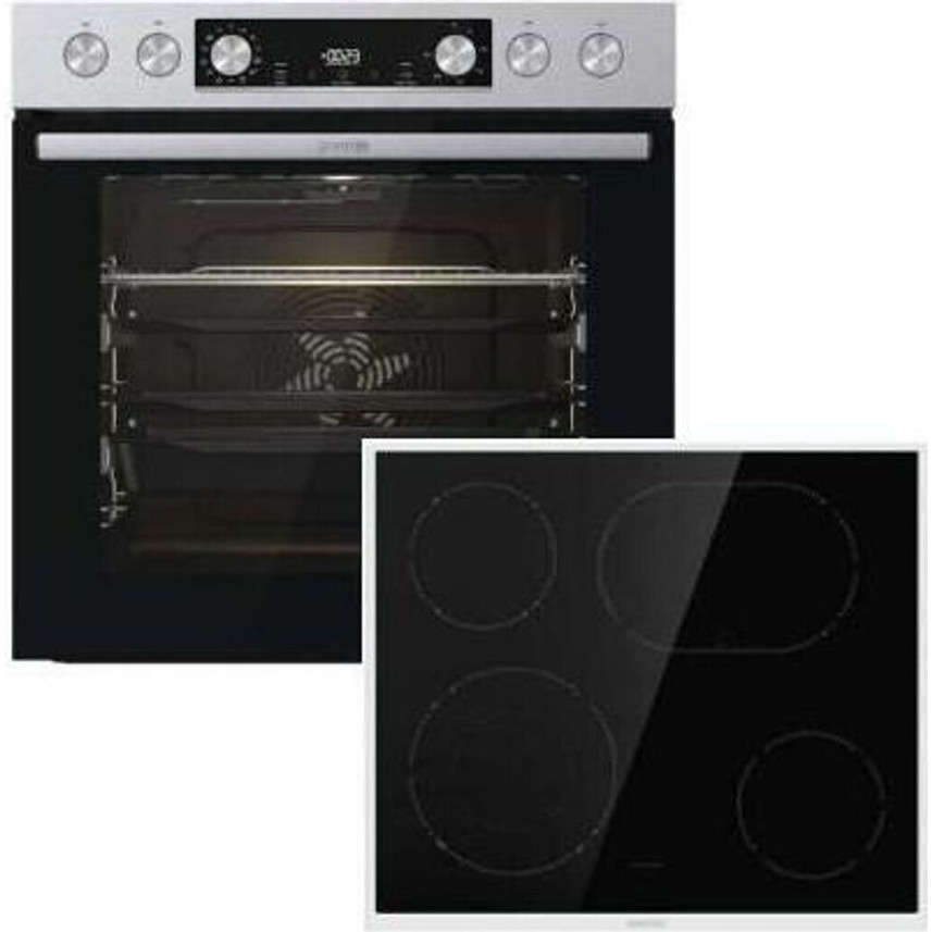 Gorenje EX Steel Set: BCS6737E12X & ECD634X Herd-Kombination Gorenje EX Steel Set: BCS6737E12X & ECD634X Herd-Kombination