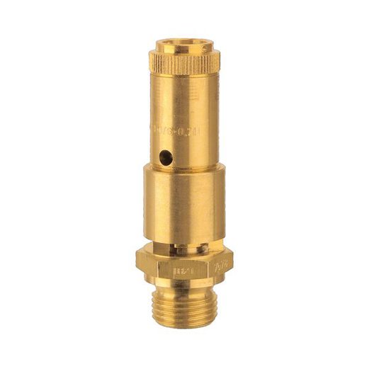 Überdruckventil DN 10 - Messing, G 1/2, Ansprechdruck 10 bar Überdruckventil DN 10 - Messing, G 1/2, Ansprechdruck 10 bar