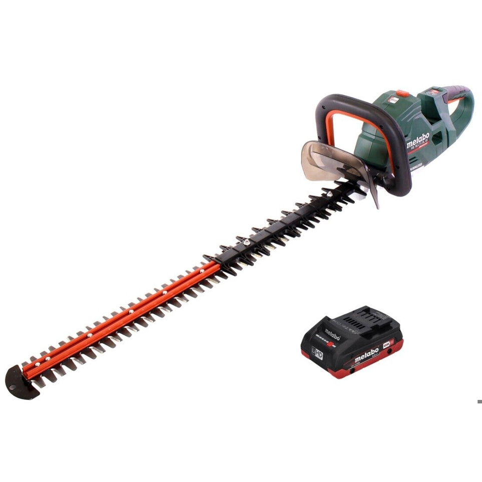 Metabo HS 18 LTX BL 75 – Akku-Heckenschneider mit 1x 4Ah Batterie (ohne Ladegerät) Metabo HS 18 LTX BL 75 – Akku-Heckenschneider mit 1x 4Ah Batterie (ohne Ladegerät)