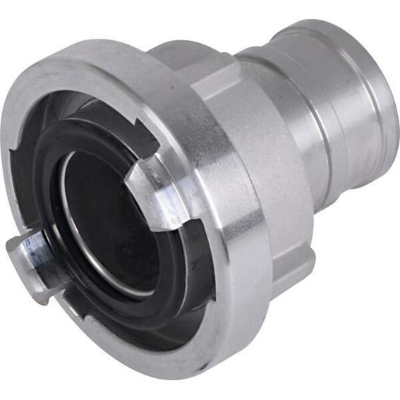 STORZ Saugkupplung Al 75-B - 75mm Dichtring (Weiß) für optimale Dichtheit STORZ Saugkupplung Al 75-B - 75mm Dichtring (Weiß) für optimale Dichtheit