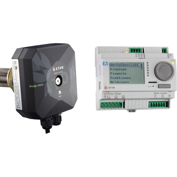 Power-to-Heat Heizstab 3000 W mit CAN Energiezähler - Technische Alternative für effiziente Wärmelösungen