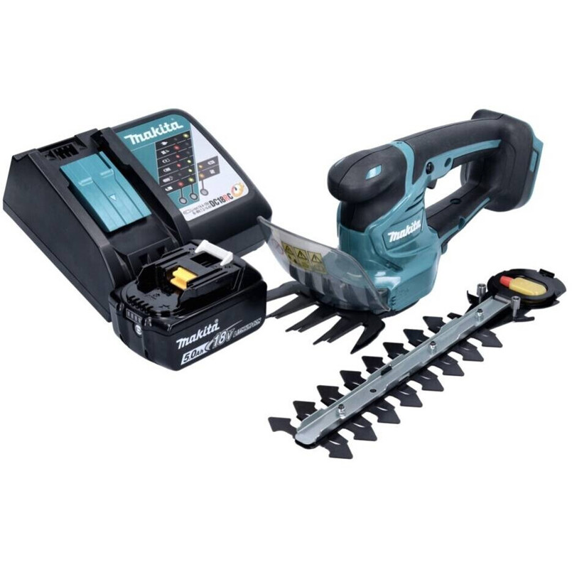 Makita DUM111 RTX Heckenschneider - 1x 5,0 Ah Akku & Ladegerät inklusive