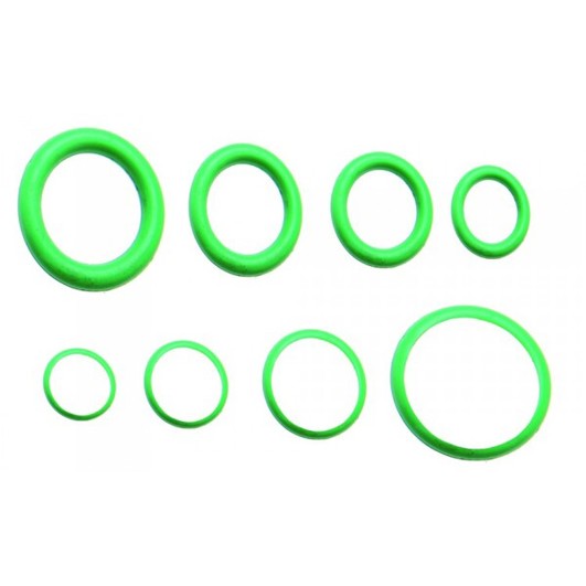 O-Ringe / Dichtungsringe aus HNBR für Klimaanlagen - Sortiment 3-22mm - 225 Stück O-Ringe / Dichtungsringe aus HNBR für Klimaanlagen - Sortiment 3-22mm - 225 Stück