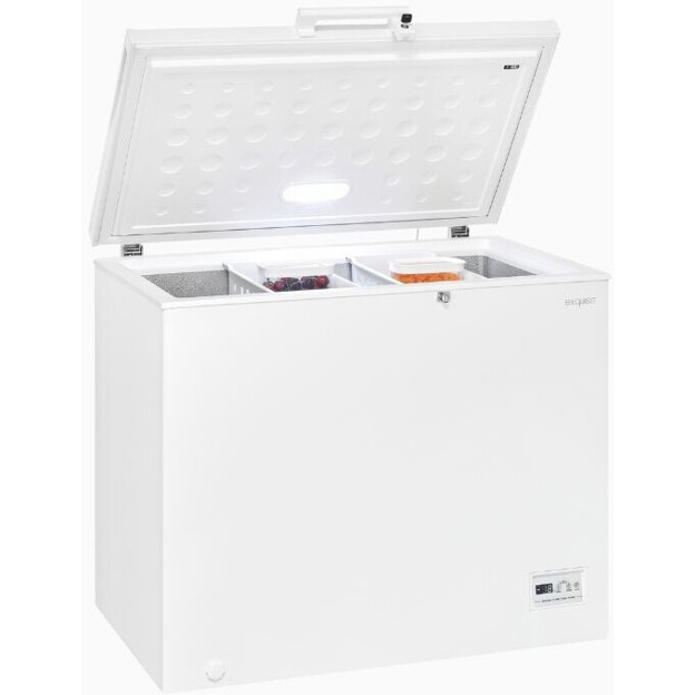 Exquisit GT250-HE-040D Gefriertruhe - Hochleistungs-Frostschutz