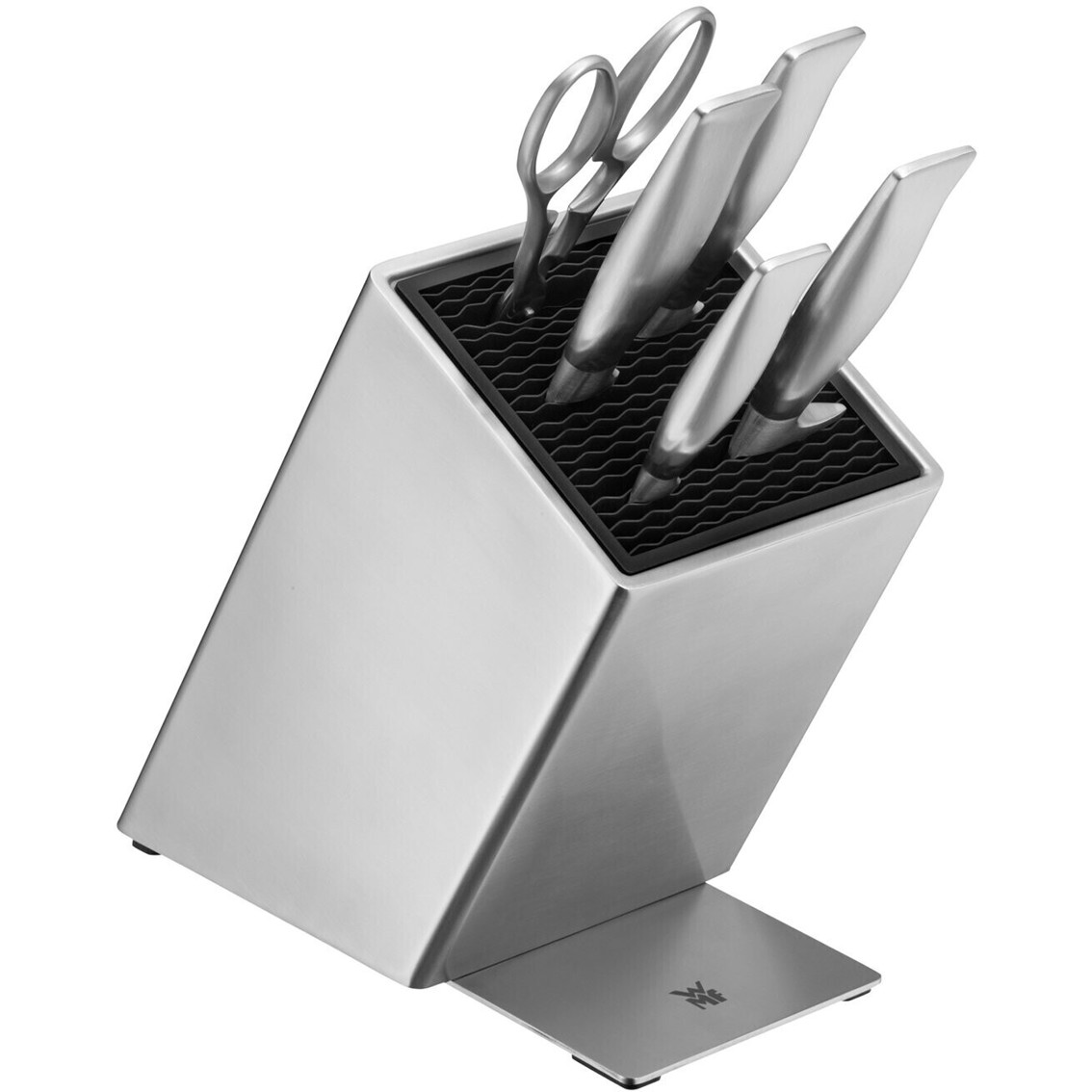 WMF Spitzenklasse Plus 6-tlg. Messerset mit Block – Edelstahl WMF Spitzenklasse Plus 6-tlg. Messerset mit Block – Edelstahl
