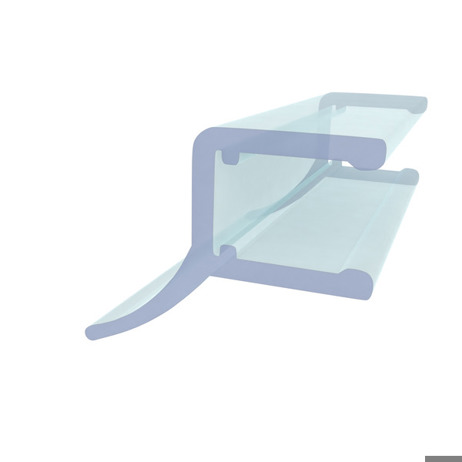 Lippendichtung für Duschkabinen | 6-8 mm Glasstärke | Transparent Lippendichtung für Duschkabinen | 6-8 mm Glasstärke | Transparent