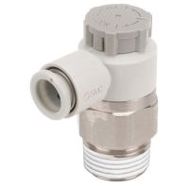 Durchflussregler 1/4" Außengewinde | Rohr-Ø 8mm | 1.5 MPa Prüfdruck | 1 MPa Betriebsdruck Durchflussregler 1/4" Außengewinde | Rohr-Ø 8mm | 1.5 MPa Prüfdruck | 1 MPa Betriebsdruck