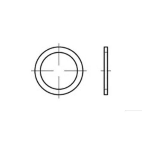 TOOLCRAFT Kupferdichtring 8mm DIN 7603 - Dichtungsring für optimale Abdichtung