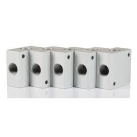 Ventilverteiler aus Aluminium mit 2 x G3/8 Buchse Ventilverteiler aus Aluminium mit 2 x G3/8 Buchse