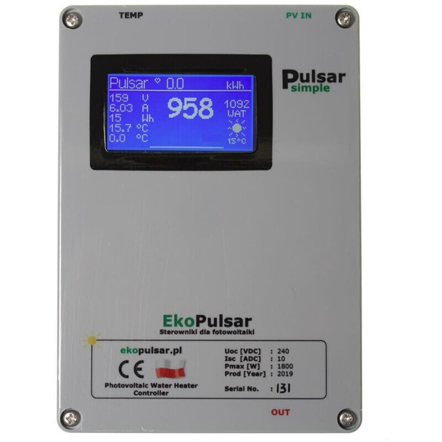 Pulsar Heizstabregelung für Heizungszubehör (PVPS) – Effiziente Temperaturkontrolle Pulsar Heizstabregelung für Heizungszubehör (PVPS) – Effiziente Temperaturkontrolle