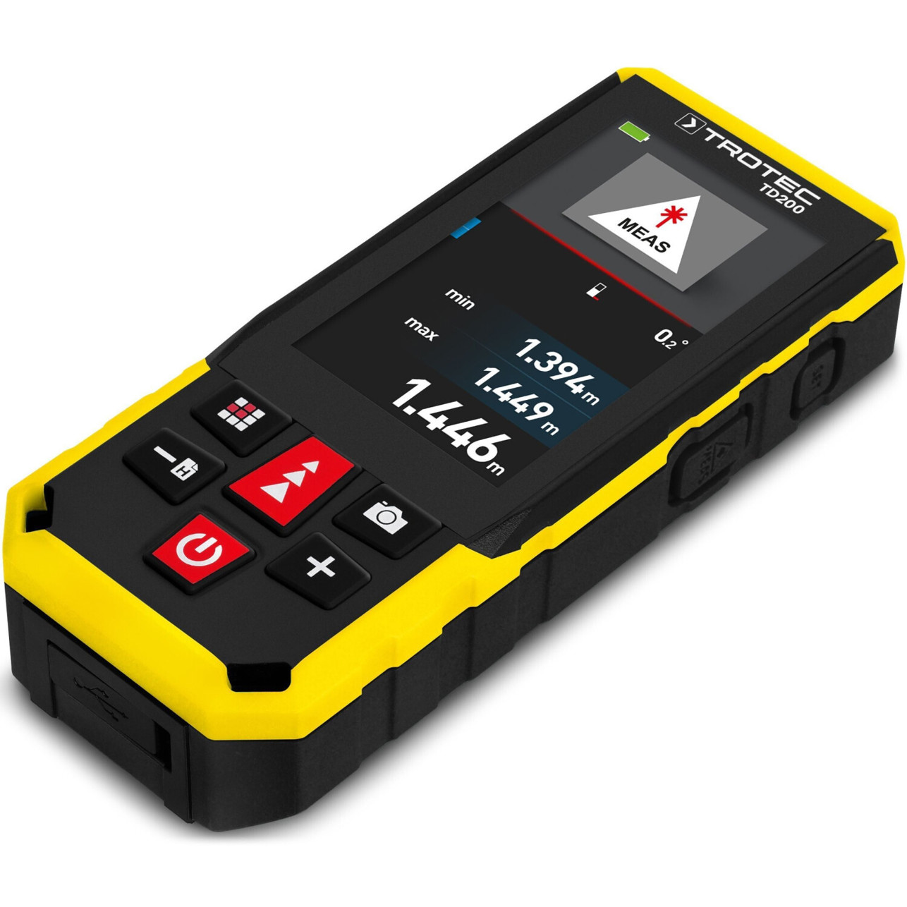 Trotec TD200 - Digitaler Entfernungsmesser (3.510.001.145) Trotec TD200 - Digitaler Entfernungsmesser (3.510.001.145)