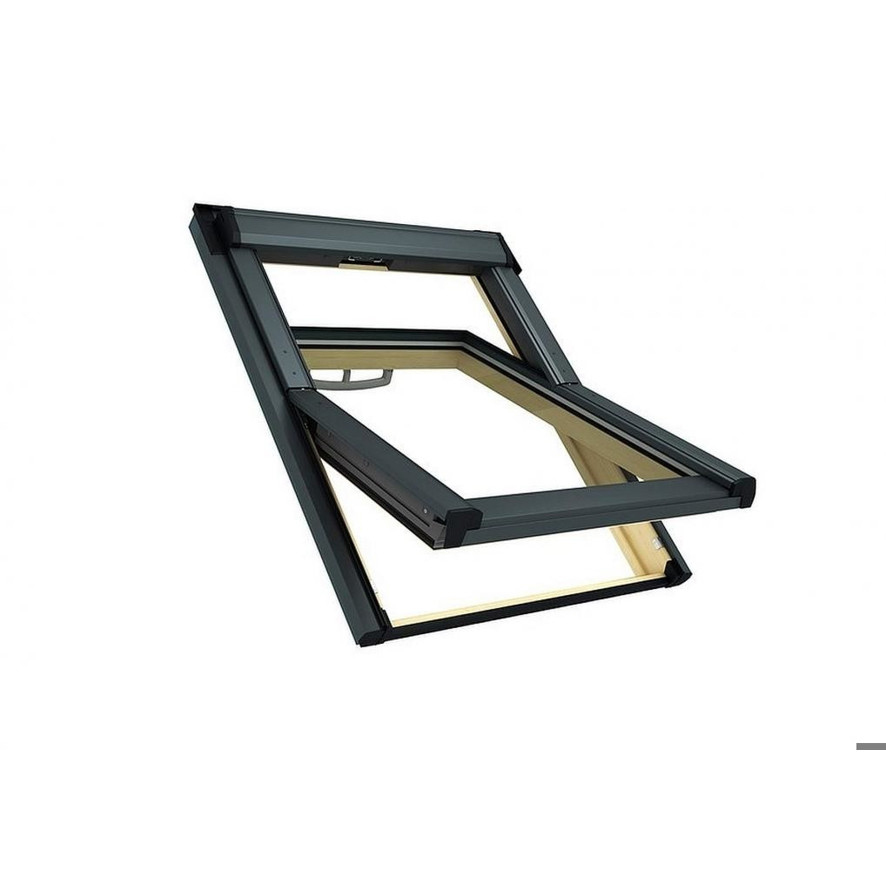 Roto Q4 H2C Comfort Fenster - Holz/Aluminium - 55 x 78 cm (5/7)