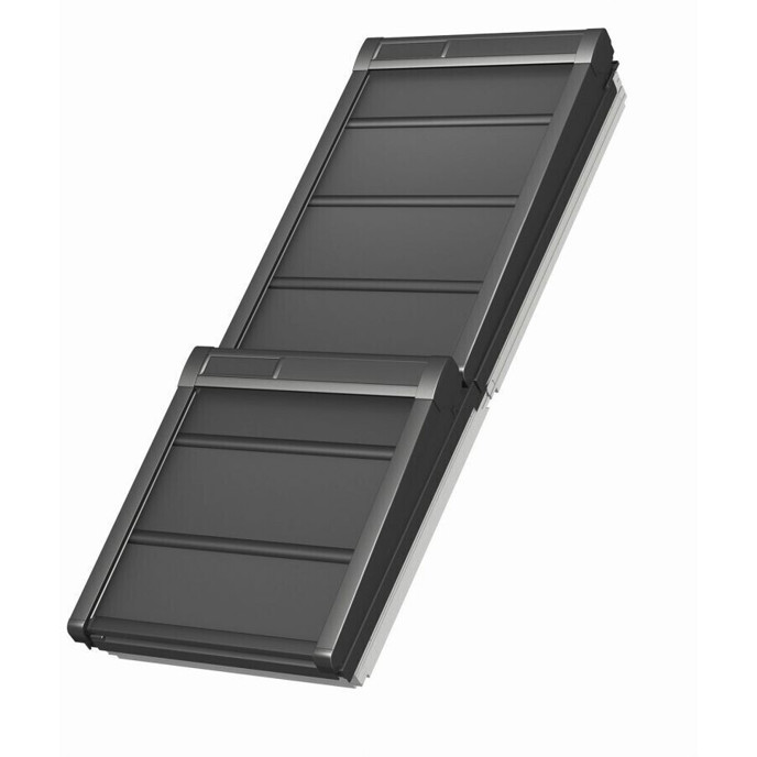 Velux INTEGRA Solar Hitzeschutz-Markise - Verdunkelung 134x160/92 cm (UK10) GGU Solar - Ideal für effektiven Sonnenschutz