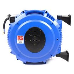Schlauchaufroller mit Wandmontage | Anschlüsse G1/2 | Schlauch 18m Ø 12mm | Druck bis 16 bar | Ø 490mm Schlauchaufroller mit Wandmontage | Anschlüsse G1/2 | Schlauch 18m Ø 12mm | Druck bis 16 bar | Ø 490mm
