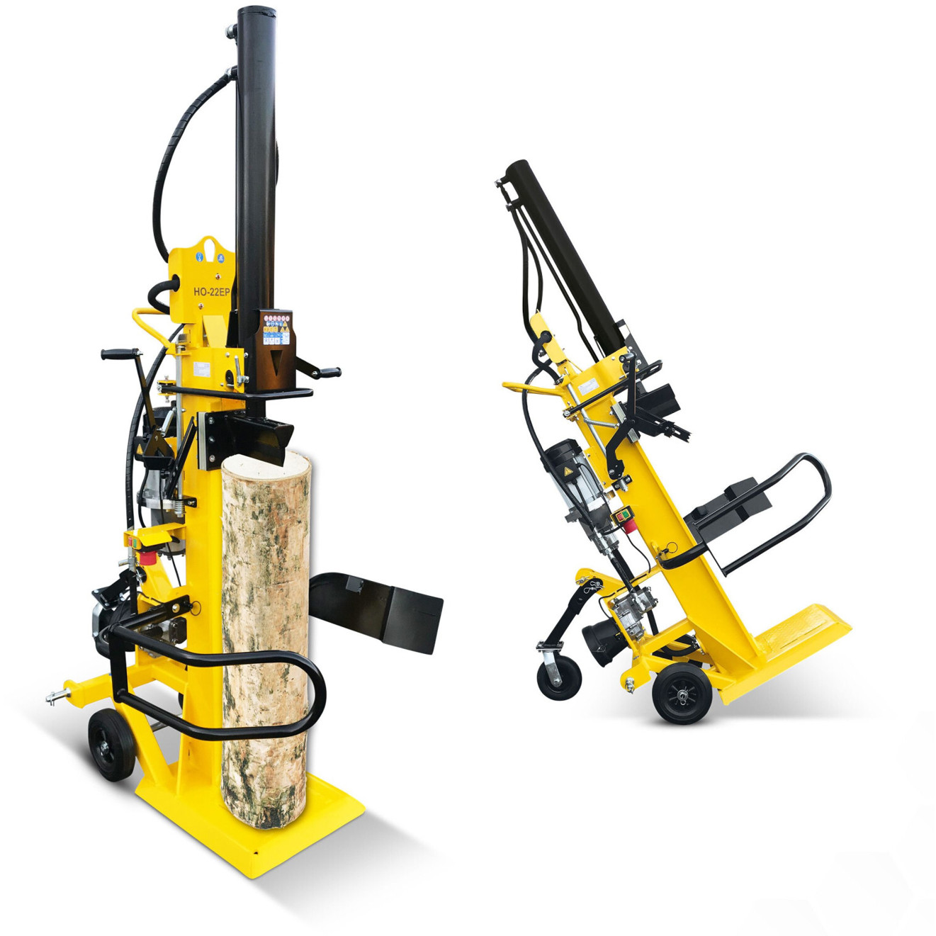 BAMATO HO-22EP Holzspalter – Leistungsstarker & Effizienter Holzspalter für den Hausgebrauch