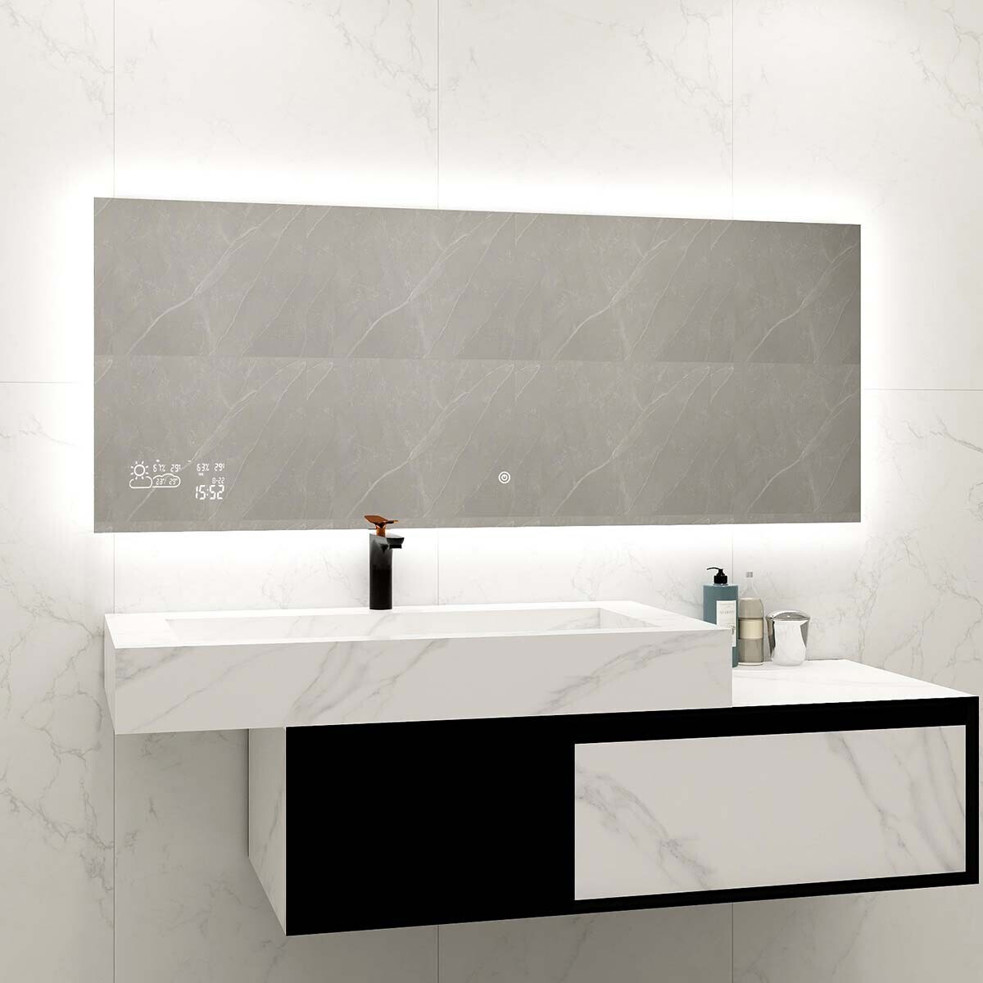 Heidenfeld 500W Infrarot-Spiegelheizung HF-HS200 - Effiziente Elektroheizung für Ihr Zuhause