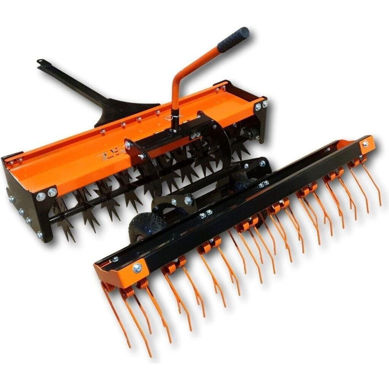 Powerweld 100 cm Vertikutierer für Rasentraktoren - Effiziente Rasenpflege