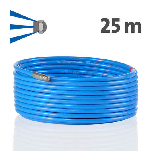 25 m Druckreinigungsschlauch mit Stecksystem D12 25 m Druckreinigungsschlauch mit Stecksystem D12