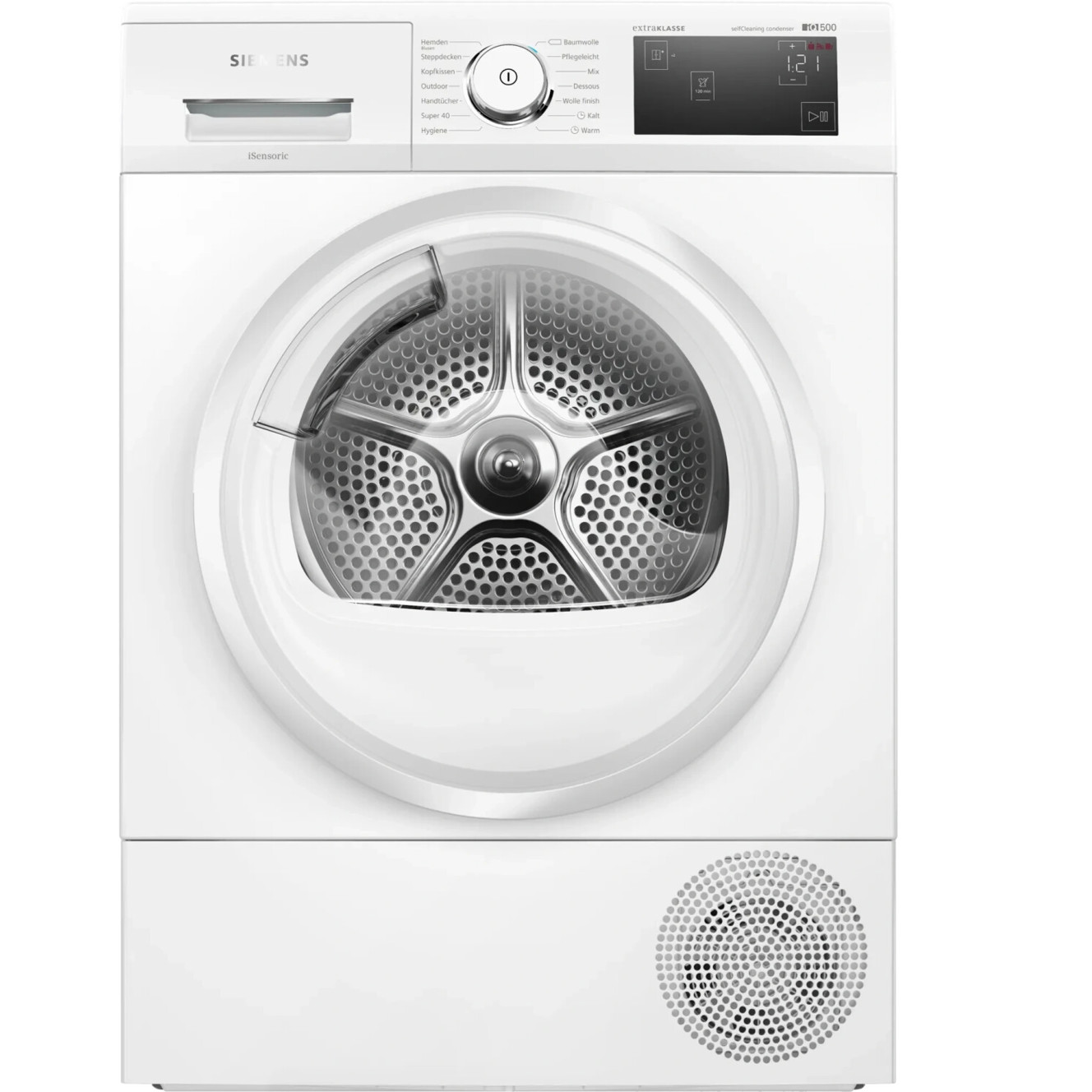 Siemens WT47W680 Wäschetrockner mit Wärmepumpe – Effiziente Trocknungstechnologie