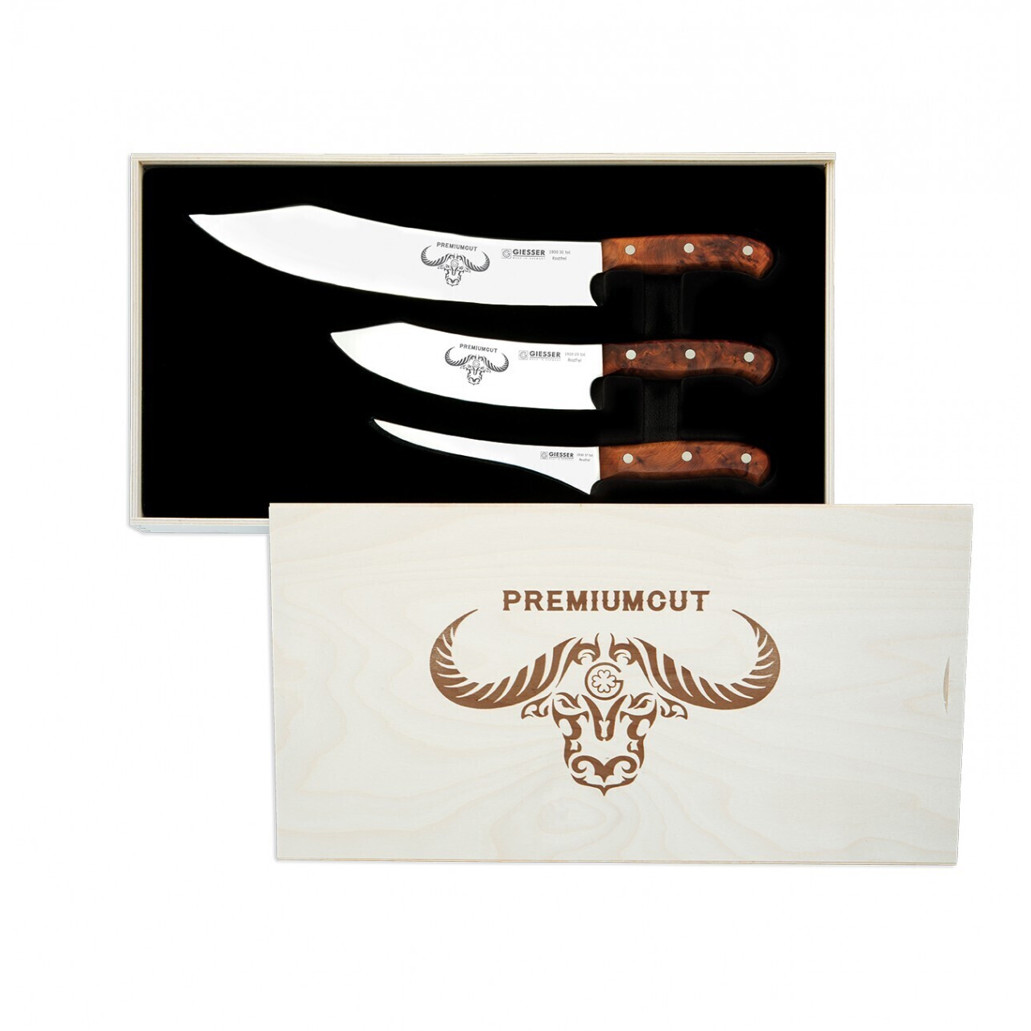 Giesser PremiumCut 3er Set - Messer (30 cm, 20 cm, 17 cm) - Thuja Tree of Life Giesser PremiumCut 3er Set - Messer (30 cm, 20 cm, 17 cm) - Thuja Tree of Life