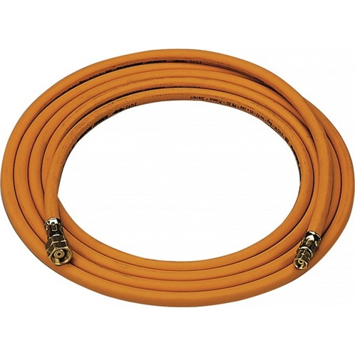Hochdruck Propangasschlauch 4x4mm G3/8 Zoll LH x G3/8 Zoll LH - 2m Hochdruck Propangasschlauch 4x4mm G3/8 Zoll LH x G3/8 Zoll LH - 2m